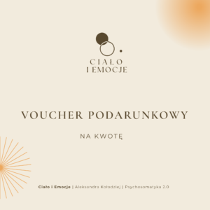 Voucher na kwotę bon podarunkowy